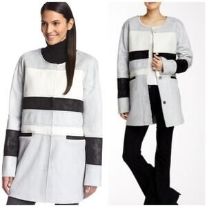 SAM EDELMAN Aiden Faux Shearling Coat